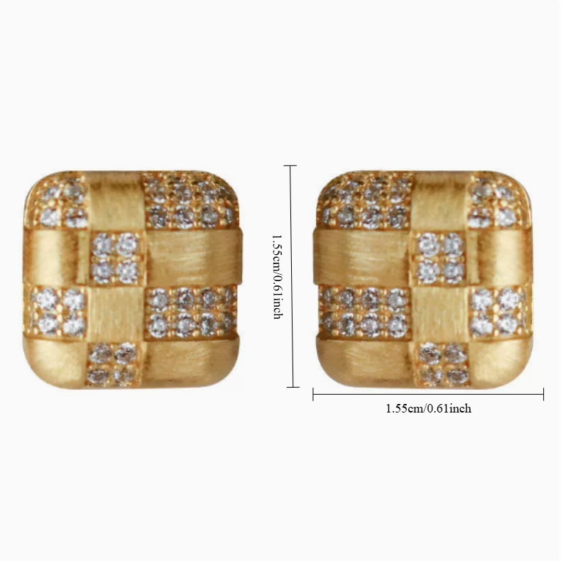 Women's Italian Elegant Luxurious Style Earrings